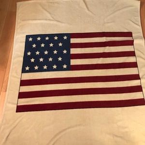 Ralph Lauren American Flag Throw